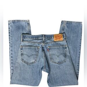 Levi's Blue Straight Leg Women's Jeans